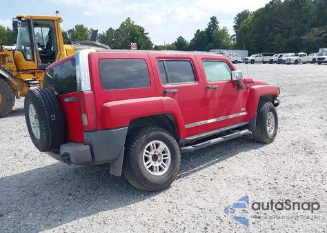 2007 Hummer H3 Suv from USA, damaged, VIN 5GTDN13E678104755